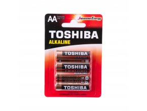 Baterie TOSHIBA AA LR6GCA BP-4C ALKALINE 1,5V