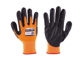 Rukavice SANDY 8" oranžovo-černé