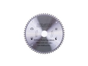Kotouč pilový 190x2.5x30mm/60z