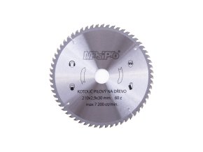 Kotouč pilový 210x2.9x30mm/60z