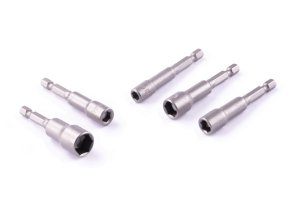 Hlavice nástrč.,5ks,6-13mm,magnet