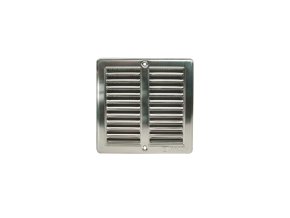 Mřížka větrací NVM 150x150N/0701 Nerezová větrací mřížka s rámečkem a síťovinou 150x150