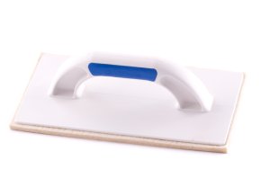 Hladítko K plast 28x14cm filc bílý/0382