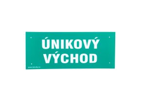 Tabulka informační   ÚNIKOVÝ VÝCHOD