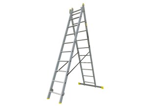 Žebřík Bayersystem 2x10 dvoudílný AL BS-DW 2x