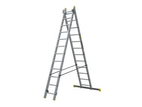 Žebřík Bayersystem 2x12 dvoudílný AL BS-DW 2x