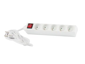 Kabel prodlužovací 1,5m/5zás+vyp IP20