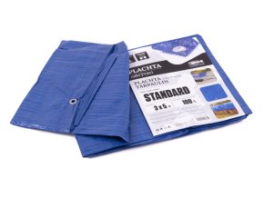 Plachta standard MODRÁ 3x5m