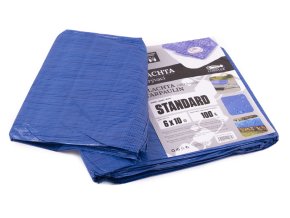 Plachta standard MODRÁ 6x10m