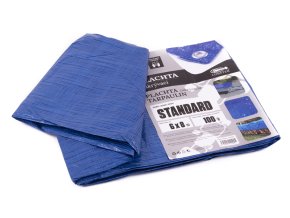 Plachta standard MODRÁ 6x8m