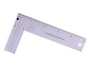 Úhelník hliník 25cm