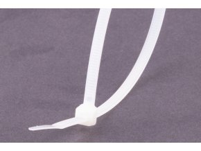 Páska stahovací BÍLÁ 350x4,8-50ks