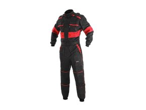 Kombinéza ROBERT černo-červená