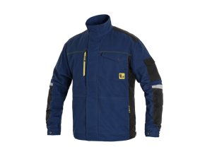 Bunda STRETCH modro-černá