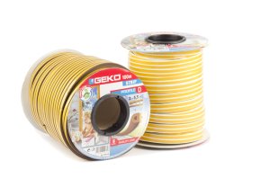 Těsnění E 9x4mm-100m bílé(2x50m)