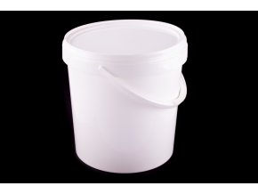 Vědro s víkem 20l /plast bílé