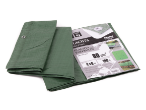 Plachta 80g ZELENÁ 4x6m