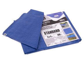 Plachta standard MODRÁ 3x4m