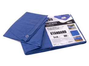 Plachta standard MODRÁ 5x8m