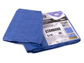 Plachta standard MODRÁ 6x10m