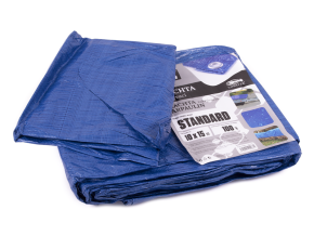 Plachta standard MODRÁ 10x15m