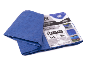 Plachta standard MODRÁ 6x8m