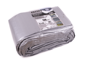 Plachta 130g ŠEDÁ 15x20m
