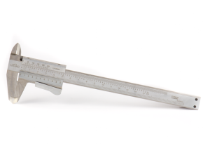 Měřítko monoblok 150mm tlačítko