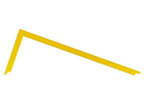 Úhelník tesařský 80x35cm