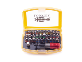 Bity sada 25mm/32ks včetně adaptéru