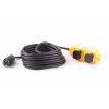 Kabel 10m 230V 4zás.neopren IP44