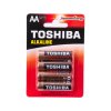 Baterie TOSHIBA AA LR6GCA BP-4C ALKALINE 1,5V