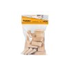 Klínky dřevěné BK 30ks/55x20x15-10mm