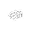 úhelník CKW 2x110x55B/0620