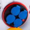 Kabel buben 33m, 4x230V, IP44,otočný kontakt