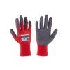 Rukavice GRETY 8" červeno-šedé