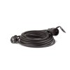 Kabel 25m 230V guma černý IP44