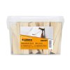 Klínky dřevěné SM 60ks/150x25x25-1mm