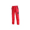 Kalhoty JOSEF pas červeno-černé