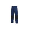 Kalhoty STRETCH pas modro-černé