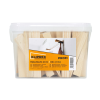 Klínky dřevěné SM 60ks/150x25x25-1mm