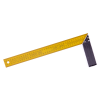 Úhelník ocel žlutý 40cm