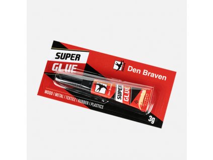 Den Braven - Sekundové lepidlo SUPER GLUE, tubička 3g