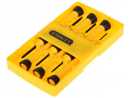 STANLEY 0-66-052 6dílná sada přesných šroubováků