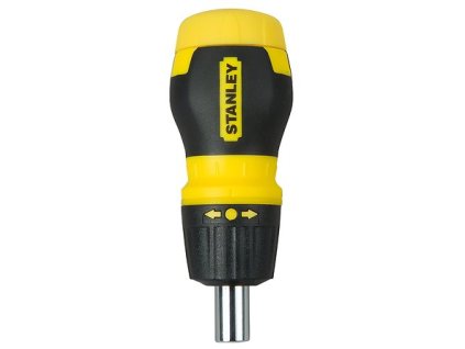 Stanley multibitový ráčnový šroubovák + 6 bitů