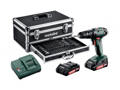 Akumulátorová příklepová vrtačka Metabo SB 18 Set 602245910
