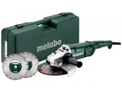 163379 1 set we 2200 230 uhlova bruska 230mm metabo