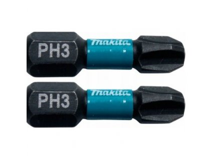 MAKITA B-63622 torzní bit 1/4" Impact Black PH3, 25mm 2 ks