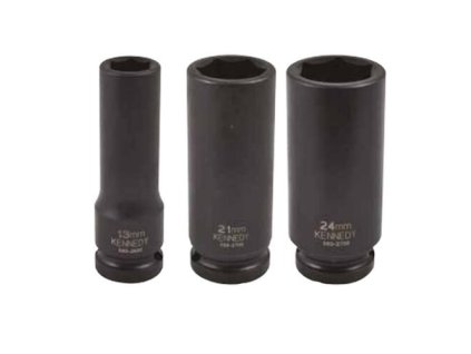 Hlavice 3/4" prodloužená 17mm KENNEDY