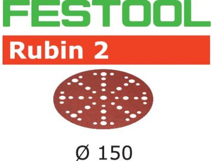 Brusné kotouče STF D150/48 P80 RU2/50 Rubin 2